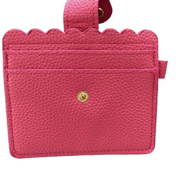 Beaded Bracelet Keychain Card Holder Wallet Pink NEW IN BAG - Picture 6 of 8